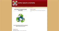 Desktop Screenshot of hippowaste.com